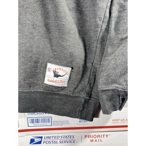 Vintage Kansas City Chiefs Crewneck Sweatshirt Size M 90s Mitchell & Ness Champs - Picture 2 of 7